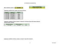 Summaries, Notes 'Uzdevumi ar datumiem - MS Excel', 2.