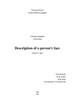 Essays 'Description of a Person’s Face', 1.