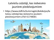 Presentations 'Ceļotāji Latvijā', 19.