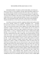 Essays 'Komercdarbības attīstība Lavijā, tās plusi un mīnusi', 1.