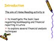 Presentations 'Home Reading "Latvian Legislative Base on Accountning & Financial Analysis Techn', 2.