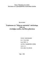 Research Papers 'Uzņēmuma a/s ”Jelgavas maiznieks” mārketinga vides un stratēģijas analīze, darbī', 3.