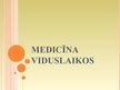 Presentations 'Medicīna viduslaikos', 1.