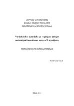 Research Papers 'Vārda brīvības aizsardzība un regulējums Latvijas nacionālajos likumdošanas akto', 1.