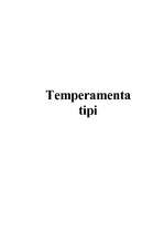 Research Papers 'Temperamenta tipi', 1.