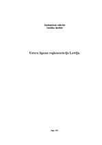 Research Papers 'Uztura līguma reglamentācija Latvijā', 1.