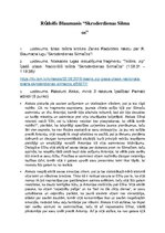 Research Papers 'R.Blaumaņa "Skroderdienas Silmačos"', 1.