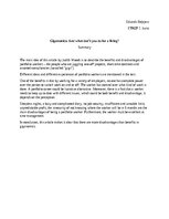 Summaries, Notes 'Giganomics: And what don’t you do for a living?', 1.