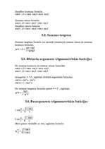 Summaries, Notes 'Trigonometrija', 4.