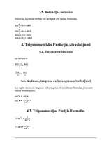 Summaries, Notes 'Trigonometrija', 5.