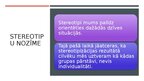 Presentations 'Stereotipi un aizspriedumi', 14.