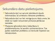 Presentations 'Sekundārie dati mārketinga pētījumos, paneļi', 7.