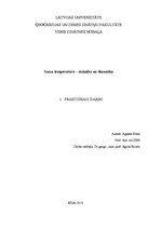 Research Papers 'Gaisa temperatūras mainība un dinamika', 1.