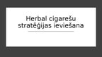 Research Papers 'Herbal cigarešu stratēģijas ieviešana', 30.