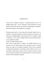 Research Papers 'Protection of Property', 3.