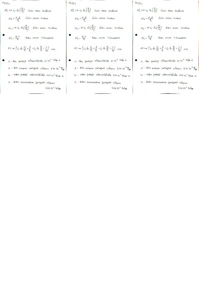 Summaries, Notes 'Fizikas uzdevumu risinājumu apkopojums. Otrais termodinamikas likums.', 19.