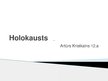 Presentations 'Holokausts', 1.