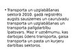 Presentations 'Transporta nozare Latvijas tautsaimniecībā', 6.