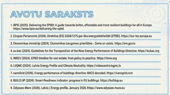 Presentations 'Automatizācijas loma ēku enerģijas patēriņa samazināšanā ES un Latvijā', 12.
