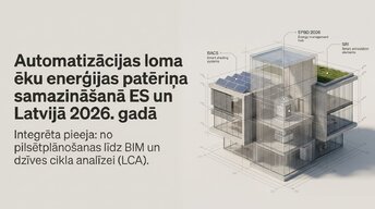 Presentations 'Automatizācijas loma ēku enerģijas patēriņa samazināšanā ES un Latvijā', 14.