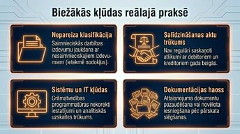 Presentations 'Kļūdas grāmatvedības uzskaitē un to labošana Latvijā', 8.