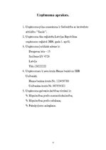 Business Plans 'Biznesa plāns', 4.