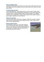 Summaries, Notes 'New Zealand National, Forest & Maritime Parks', 6.