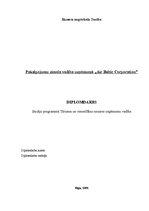 Term Papers 'Pakalpojumu zīmola vadība uzņēmumā "Air Baltic Corporation"', 1.