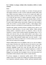 Summaries, Notes 'Kas ir skolotājs un pedagogs: profesijas būtība, kompetences, atbildība un nozīm', 1.