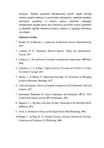 Essays '“Bibliotekzinātne: informācijas pieejamība, organizācija un mūsdienu izaicinājum', 5.