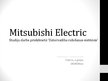 Research Papers 'Kompānija "Mitsubishi Electric"', 23.