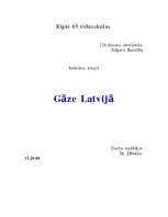 Summaries, Notes 'Gāze Latvijā', 1.