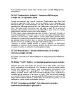 Summaries, Notes 'Vēstures eksāmens Latvijas Universitātē SZF', 28.