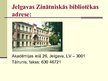 Presentations 'Jelgavas Zinātniskā bibliotēka', 17.