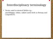 Presentations 'Terminology. Lexical Aspect', 16.
