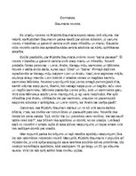 Essays 'Rūdolfa Blaumaņa noveles', 1.