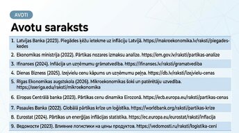 Presentations 'Kāpēc pieauga pārtikas cenas?', 16.
