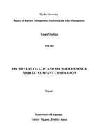 Research Papers 'SIA "LPP Latvia ltd" un "H&M Hennes&Mauritz" Company Comparison', 1.