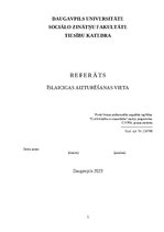 Research Papers 'Īslaicīgas aizturēšanas vieta', 1.