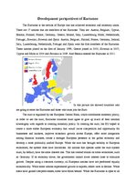 Essays 'Development Perspectives of Eurozone', 1.