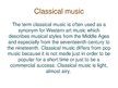 Presentations 'Classical Music', 3.