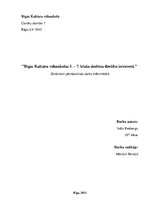 Research Papers 'Rīgas Kultūru vidusskolas 5.-7.klašu skolēnu drošība internetā', 1.