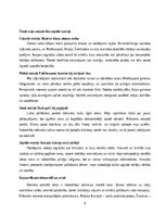 Summaries, Notes 'Romāna “Mērnieku laiki” konspekts pa nodaļām', 6.