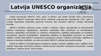 Presentations 'Latvija starptautiskās organizācijās - UNESCO', 8.