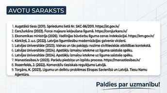 Presentations 'Līgumi un saistības Latvijā: juridisko risku finanšu ietekme', 15.