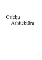 Research Papers 'Grieķu arhitektūra', 1.