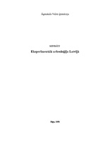 Research Papers 'Eksperimentālā arheoloģija Latvijā', 1.