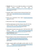 Term Papers 'Iekļaujošā izglītība Apvienotajos Arābu Emirātos: problēmas un ieteikumi', 89.