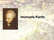 Presentations 'Imanuels Kants', 1.