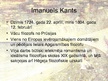 Presentations 'Imanuels Kants', 2.